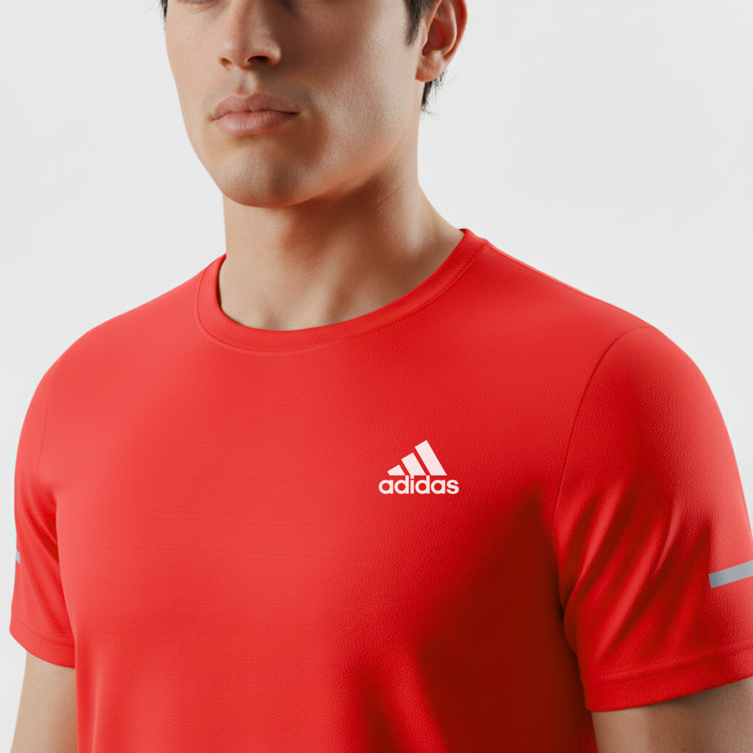 209 CAMISETA HOMBRE ROJO ADD