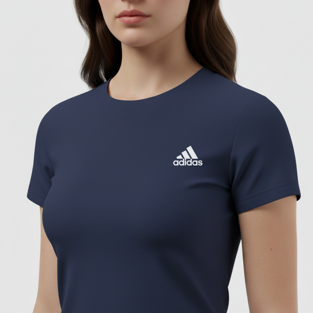 412 CAMISETA MUJER AZUL NAVY ADD