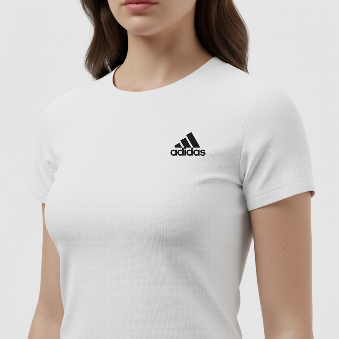 410 CAMISETA MUJER BLANCO ADD