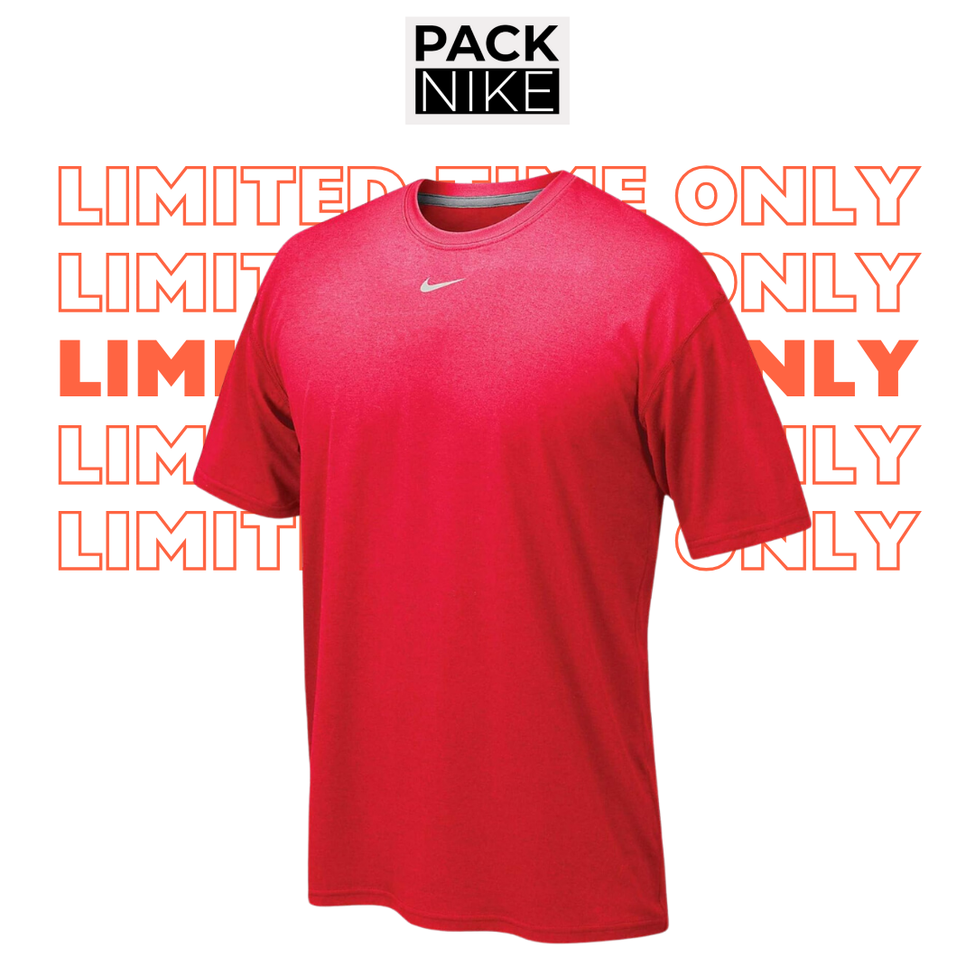 PACK X 3 Camisetas (Rojo, Blanco, Negro)