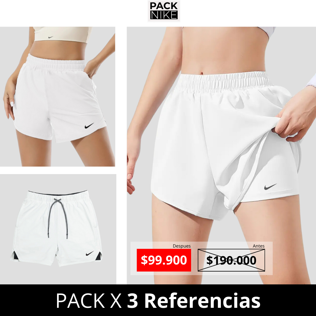 PACK X 3 Pantalonetas Mujer