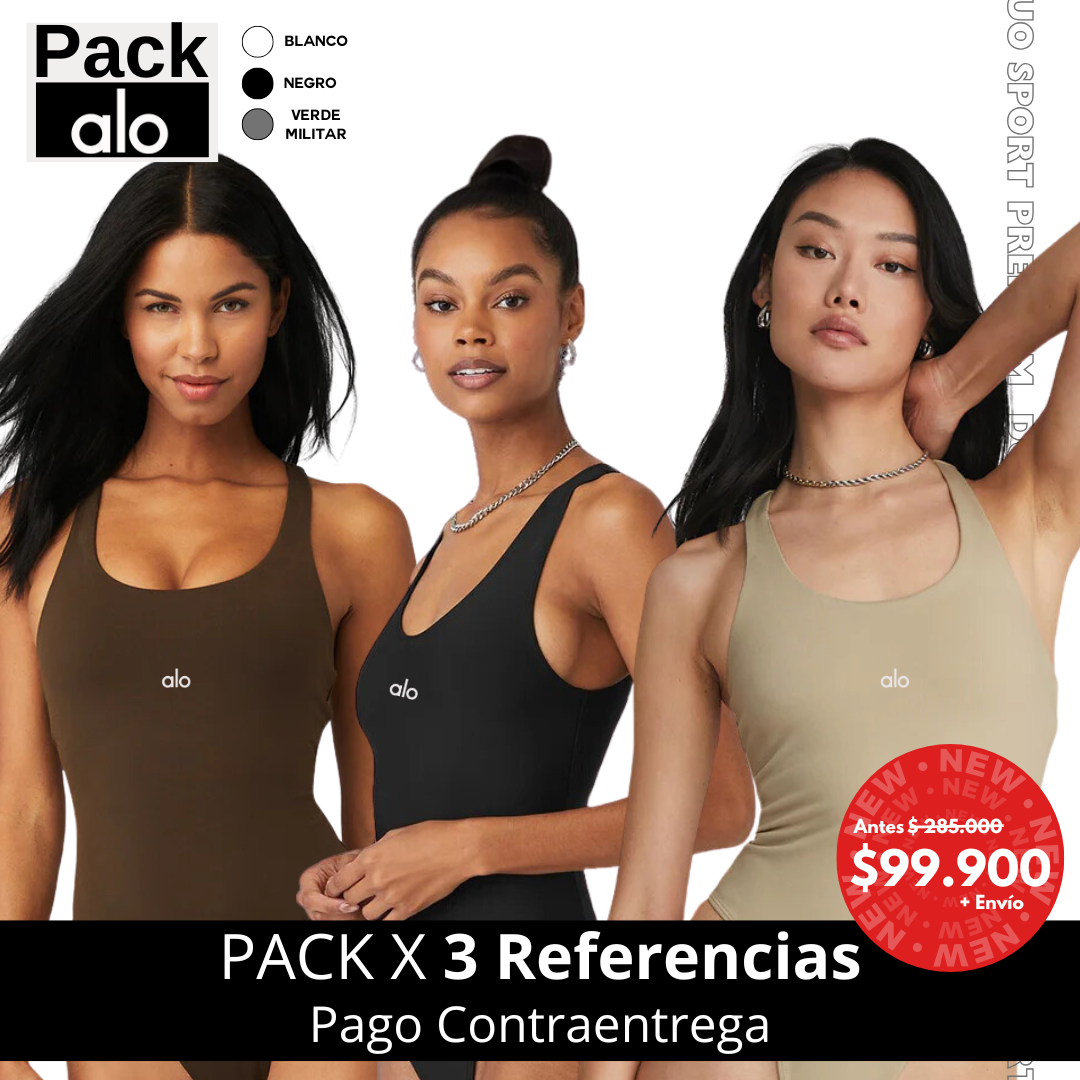 PACK X3 Bodys