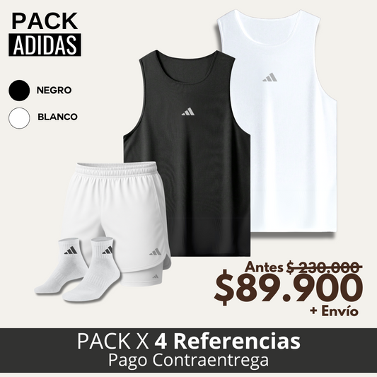 2 Esque[B,N]+Pant.Licra[B]+Medias Add