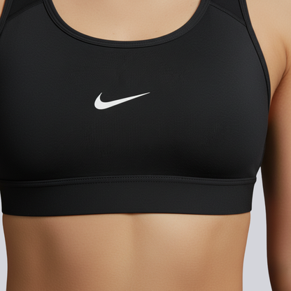 502 TOP ESSENCIAL FEMENINO NEGRO NK