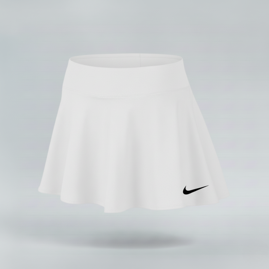 605 FALDA DEPORTIVA CON LICRA BLANCO NK