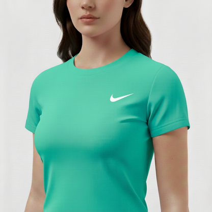 403 CAMISETA ESSENCIAL MUJER CELESTE NK