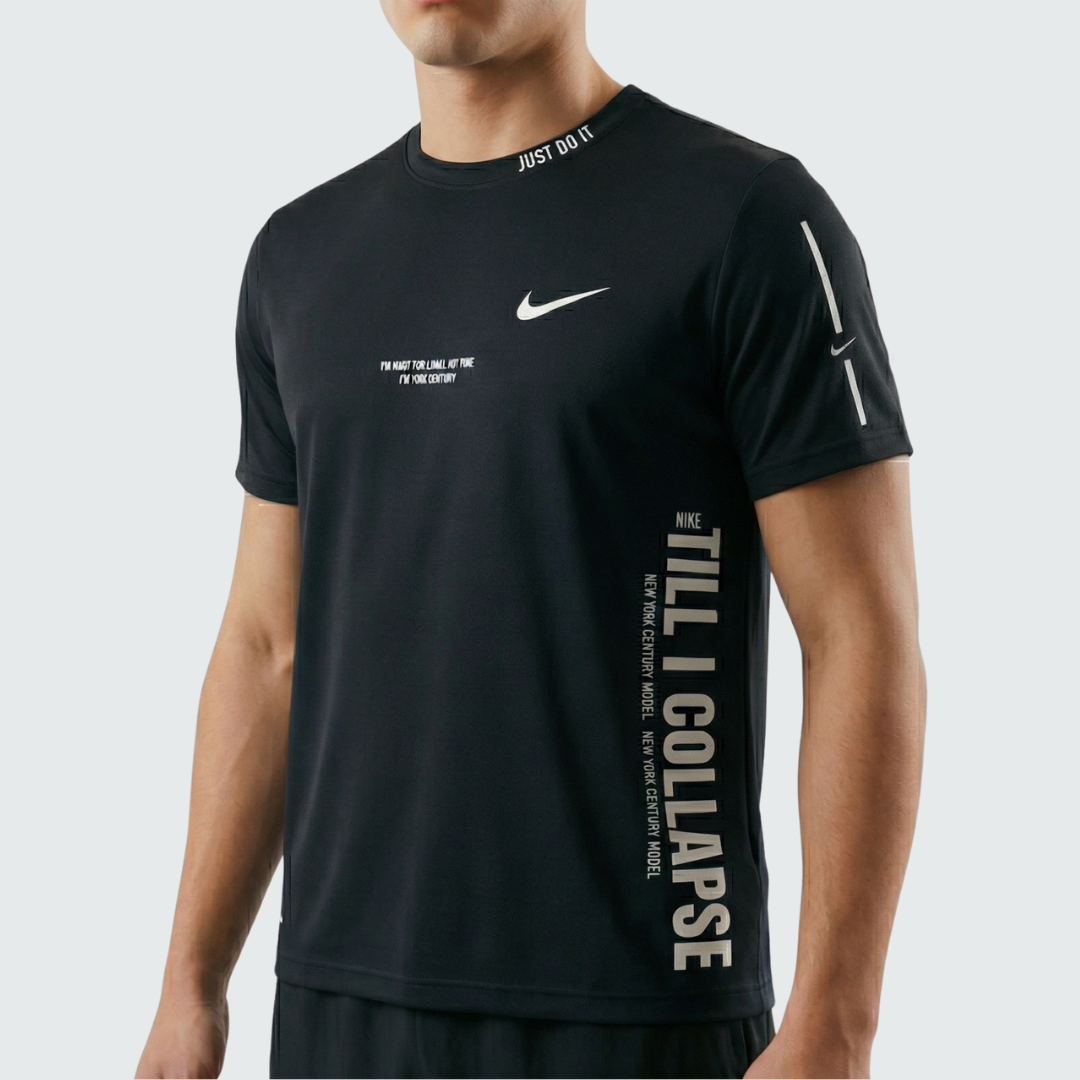 213 CAMISETA TILL I COLLAPSE NEGRA NK