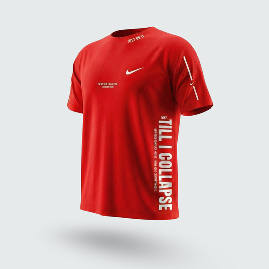 214 CAMISETA TILL I COLLAPSE ROJO NK