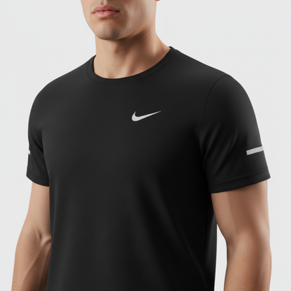 203 CAMISETA HOMBRE NEGRO NK