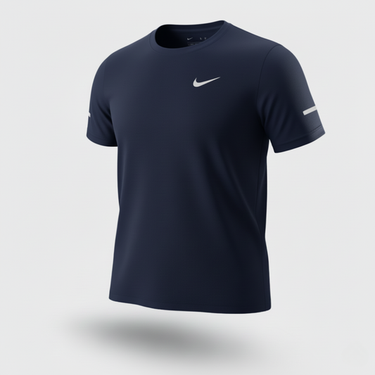201 CAMISETA HOMBRE AZUL NAVY NK