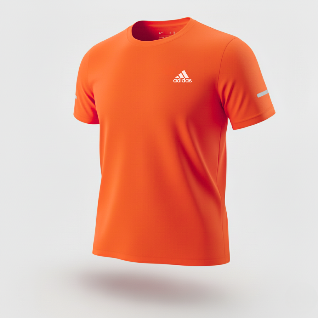 210 CAMISETA HOMBRE NARANJA ADD