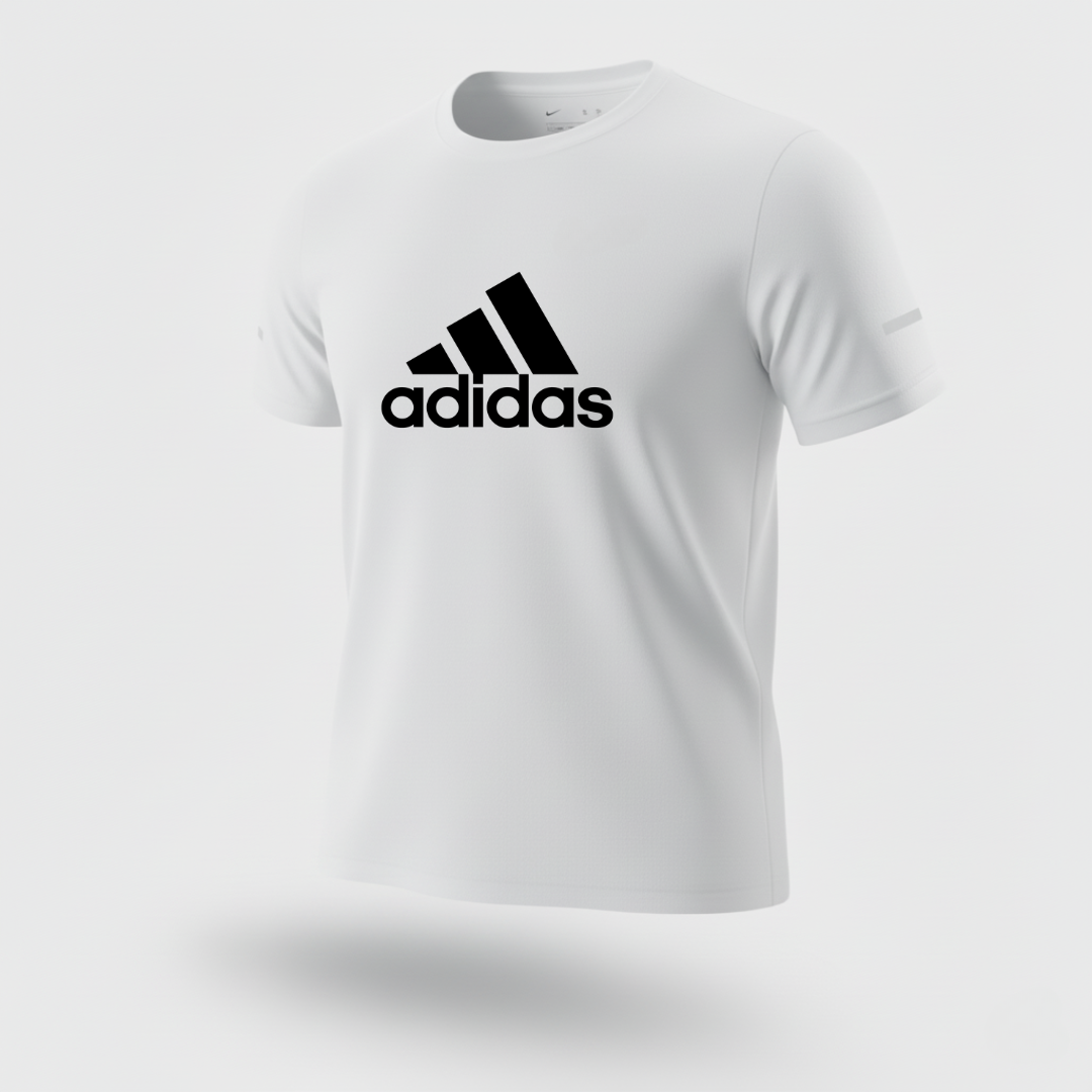 222 CAMISETA HOMBRE BLANCO LOGO GRANDE ADD