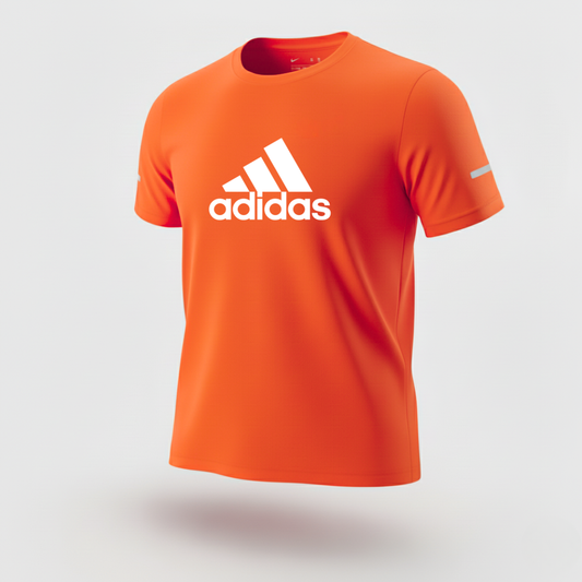 225 CAMISETA ESSENCIAL NARANJA LOGO GRANDE ADD
