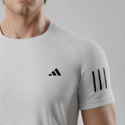 226 CAMISETA ESSENCIAL BLANCO TRES LINEAS ADD