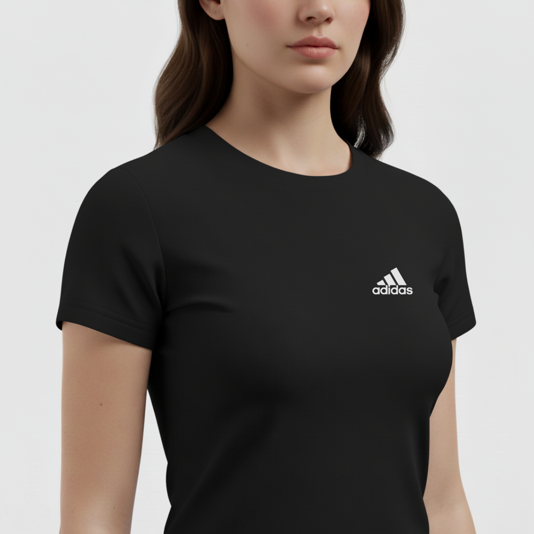 411 CAMISETA MUJER NEGRO ADD