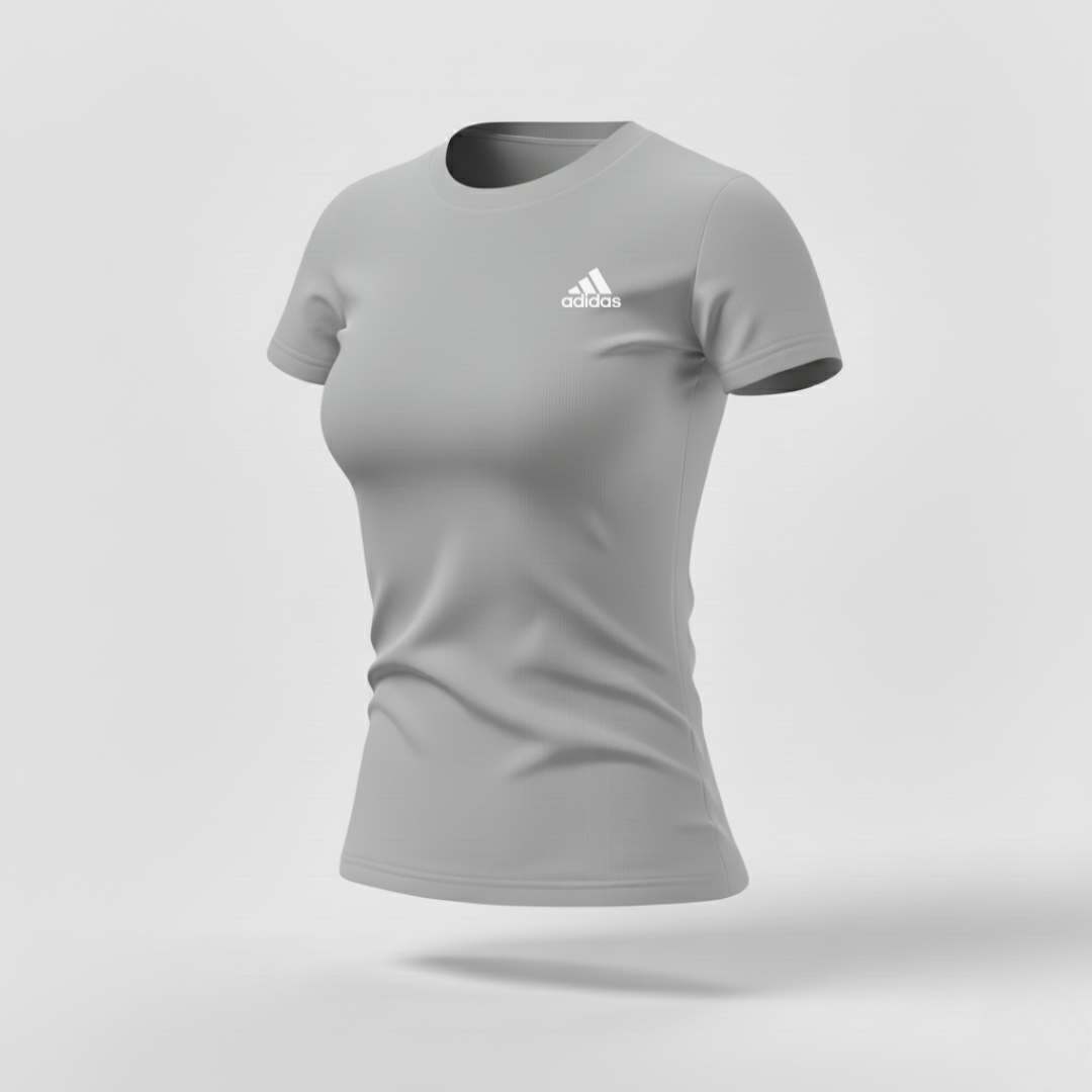 408 CAMISETA MUJER GRIS ADD