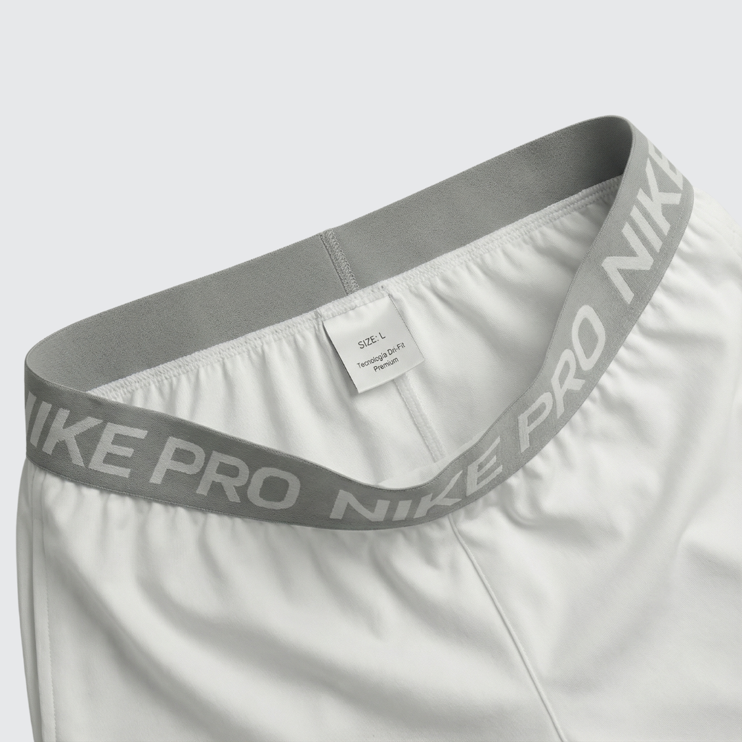 124 SHORT NOVAK NK PRO LOGO GRANDE BLANCA