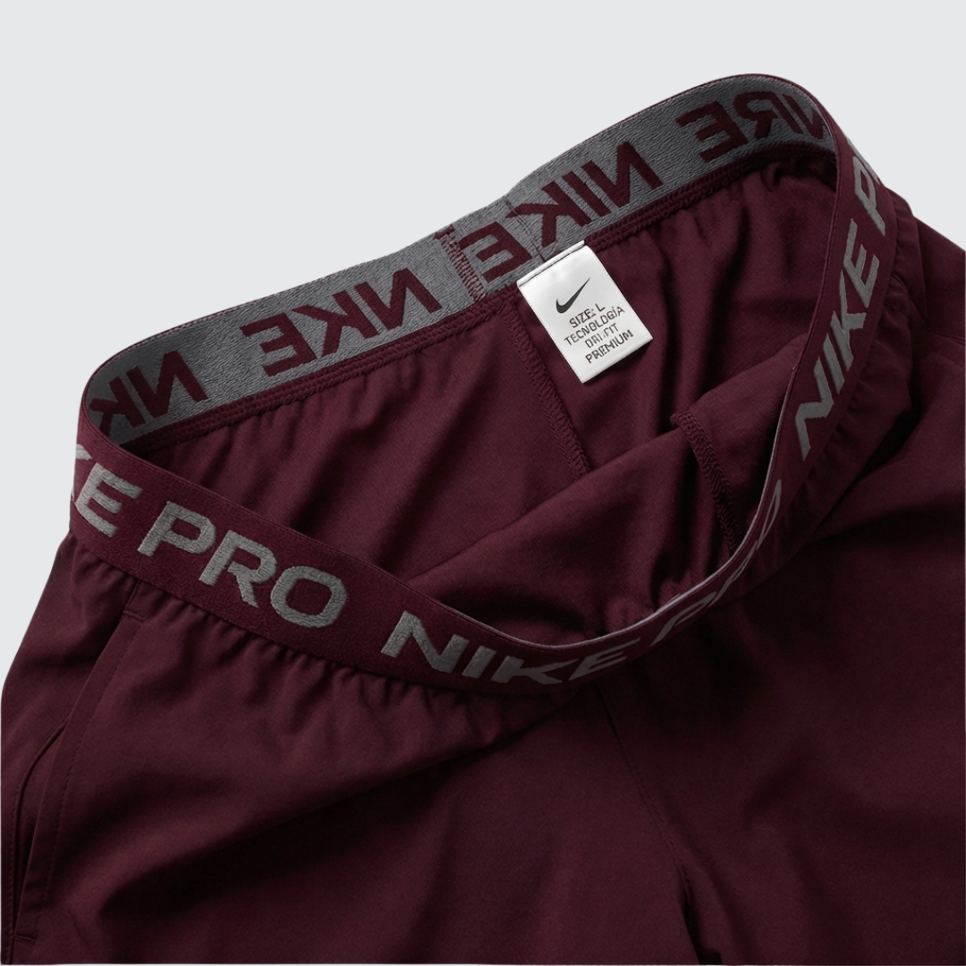 126 SHORT NOVAK NK PRO LOGO GRANDE VINOTINTO
