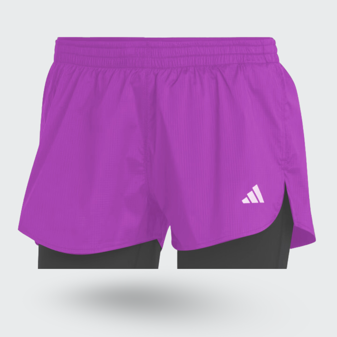 602 SHORT DAMA CON LICRA PURPURA ADD