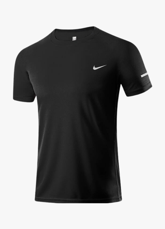 Camiseta Deportiva Negra Nk