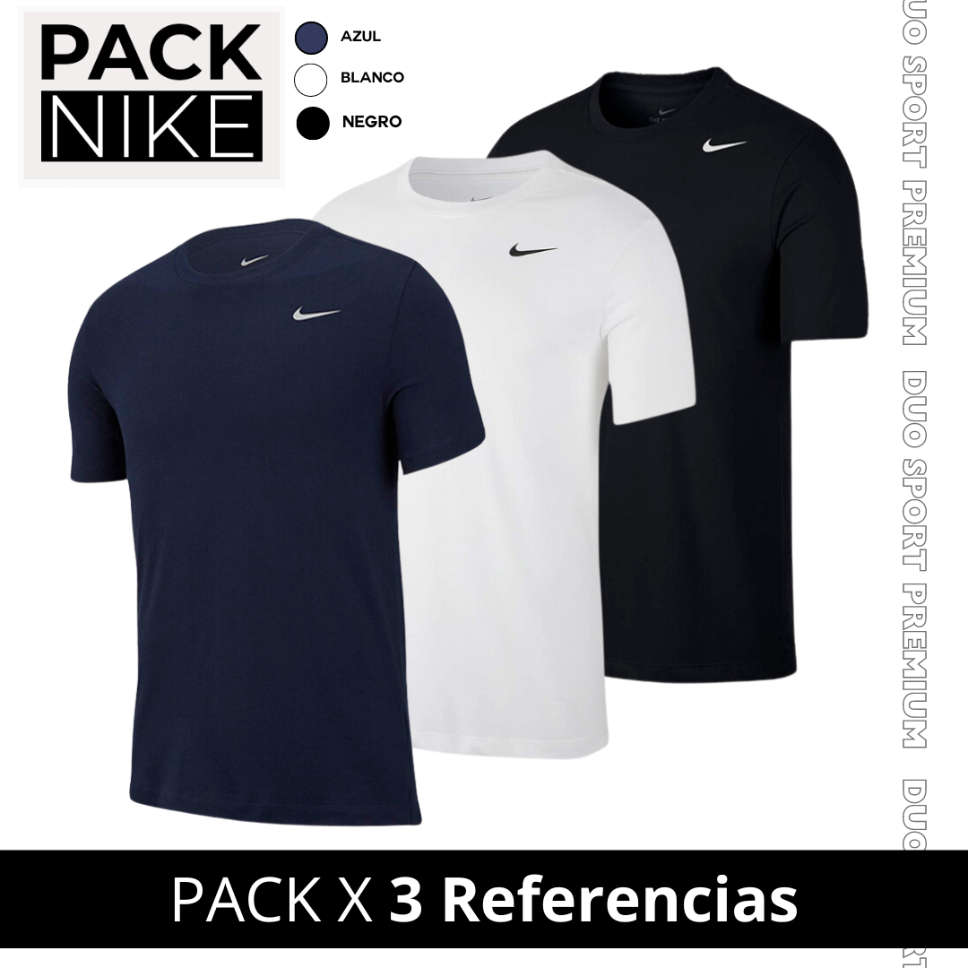 PACK X 3 Camisetas Deportivas