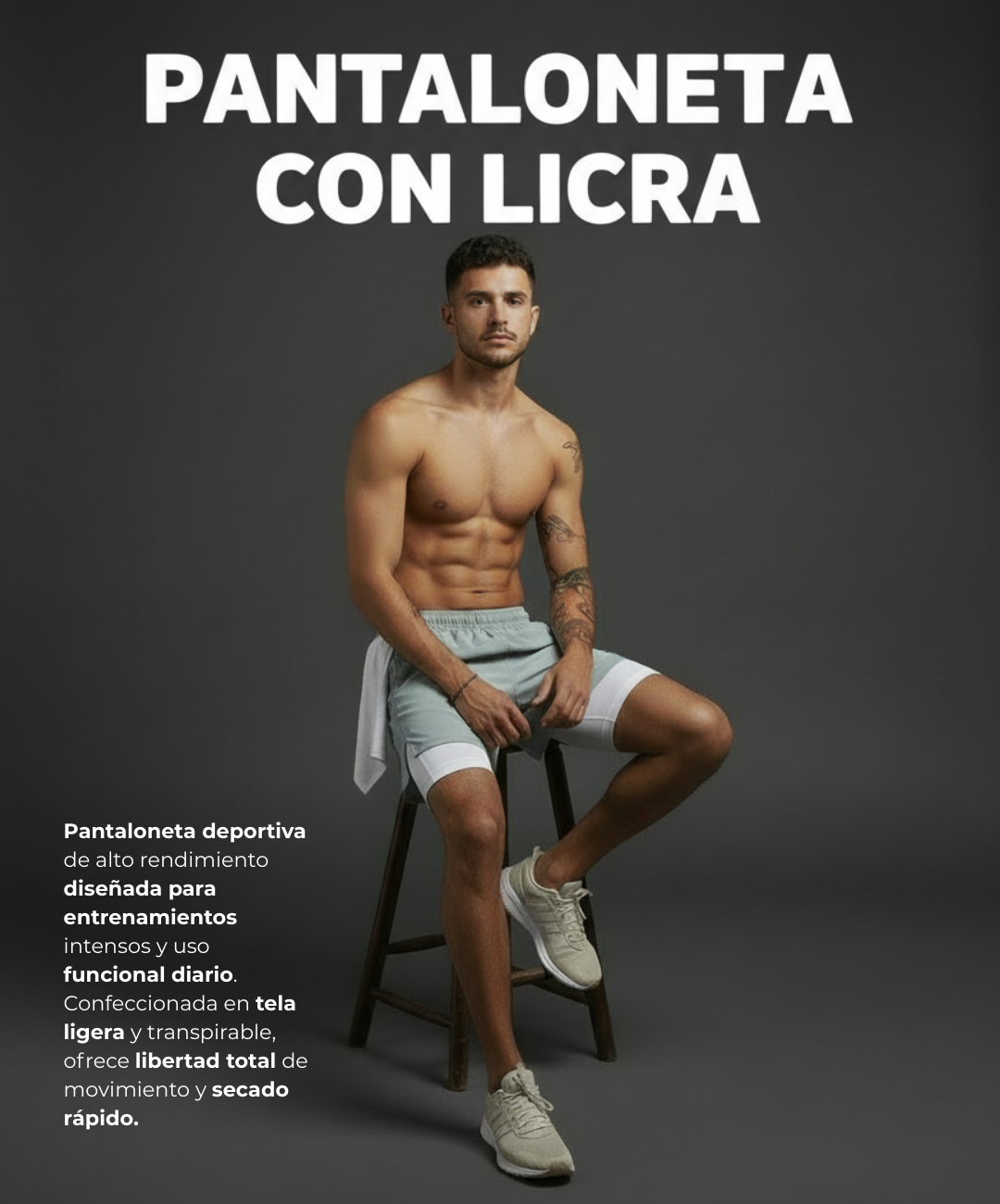 005 3 Pantalonetas con porta toalla