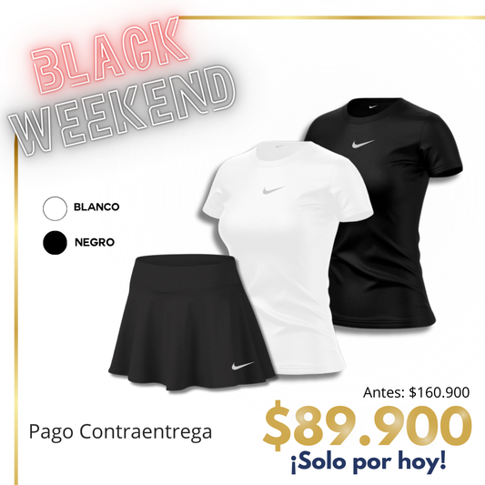 Combo 2 Blusas + Falda